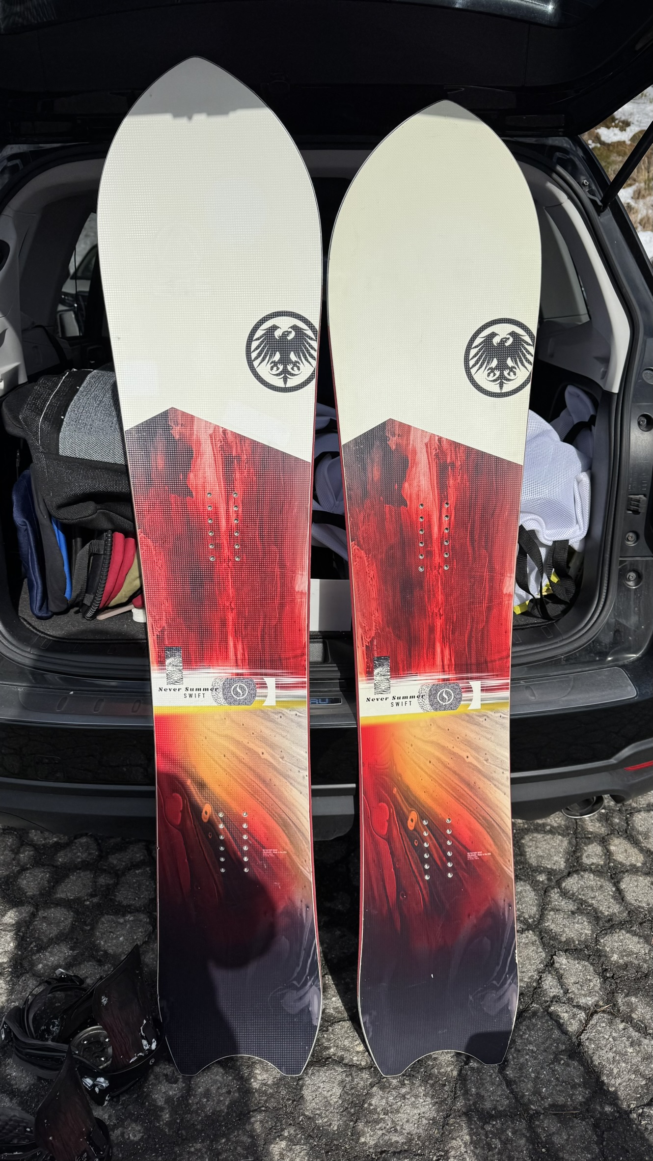 Never summer/ネバーサマー SWIFT買って重さも測ってみた / カービング